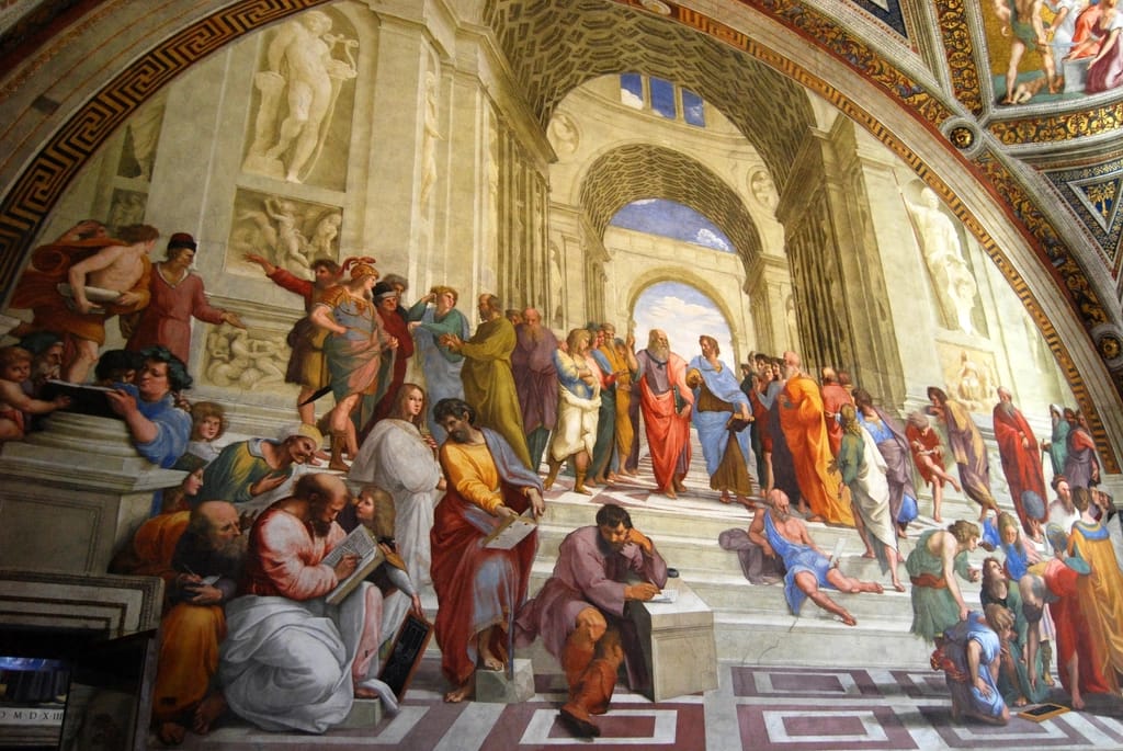 Free School Athens Raphael image