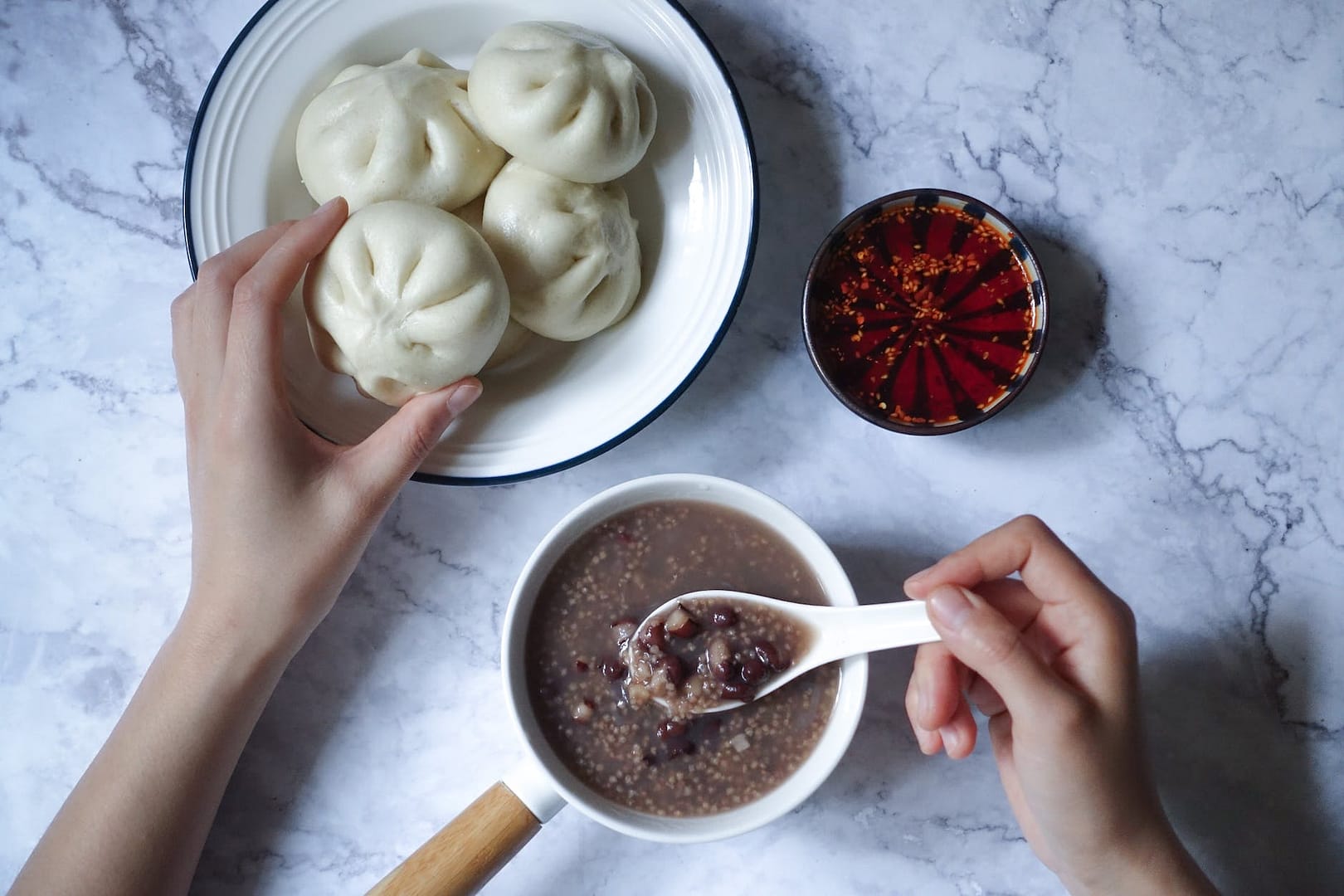 chinese steamed buns