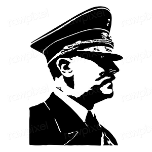 Adolf Hitler png drawing sticker