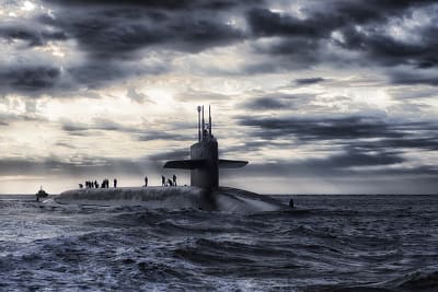 Free submarine ocean image