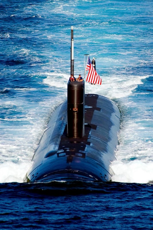 Los Angeles-class attack submarine USS