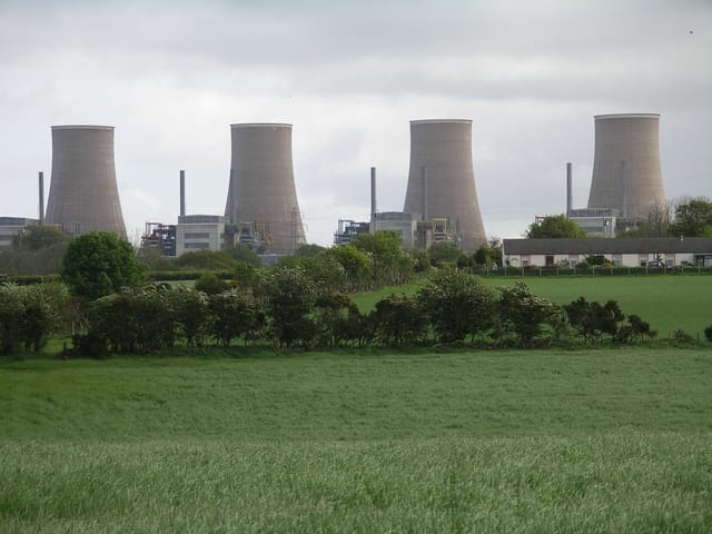 Chapelcross nuclear power station demolition 1