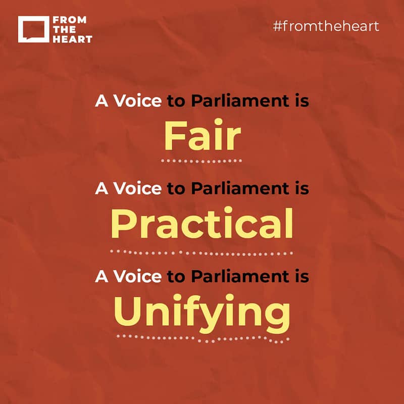 Support The Voice to help Indigenous Australians be heard