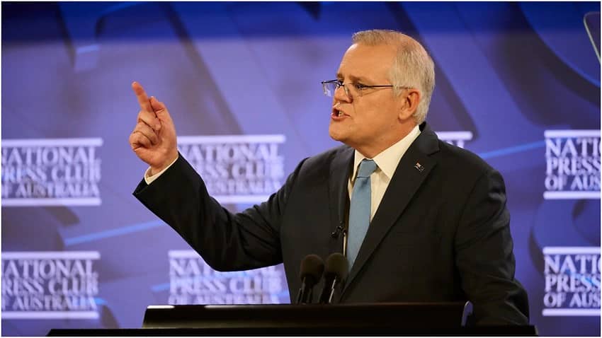 Scott Morrison at Press Club
